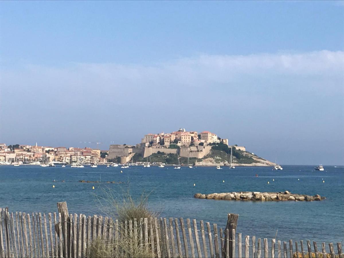 Apartamento Duplex rénové les pieds dans l'eau Calvi  Exterior foto