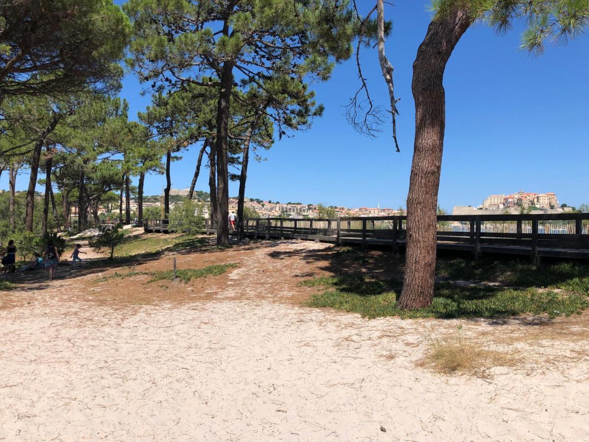 Apartamento Duplex rénové les pieds dans l'eau Calvi  Exterior foto