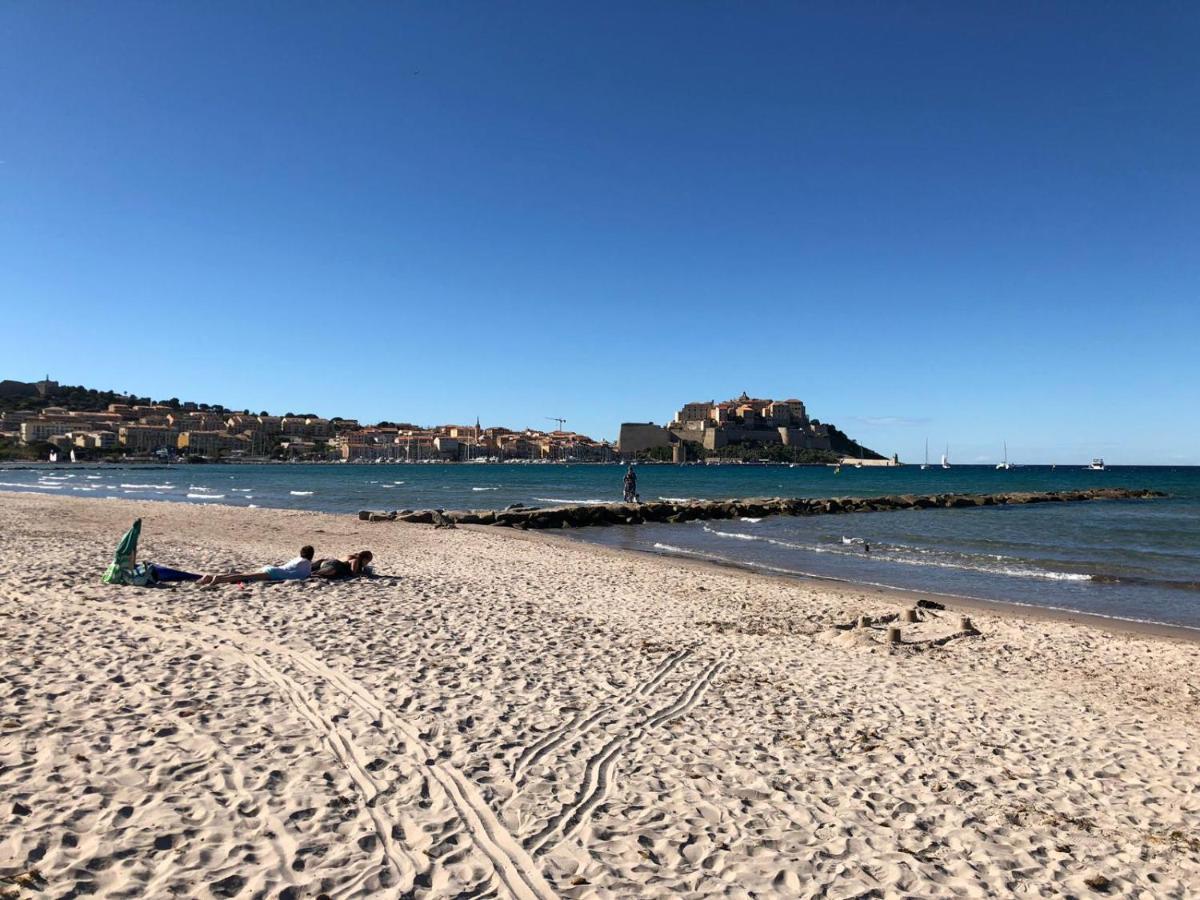 Apartamento Duplex rénové les pieds dans l'eau Calvi  Exterior foto